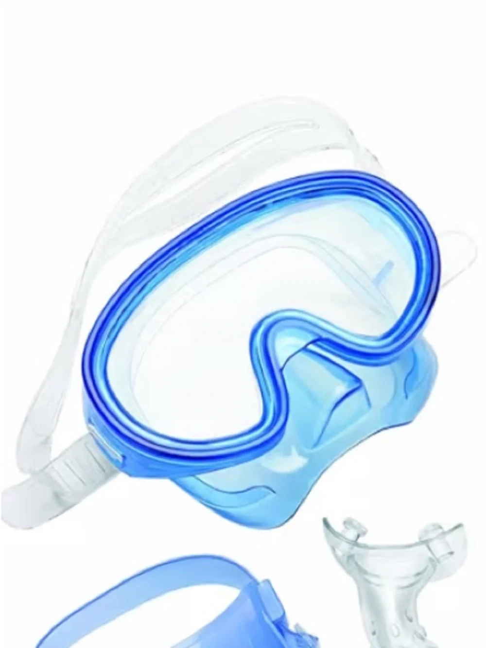 Speedo ‘Aqua Quest’ Swim Mask, Snorkel, & Fin Set KIDS S/M Age 3-8 - OCEAN BLUE